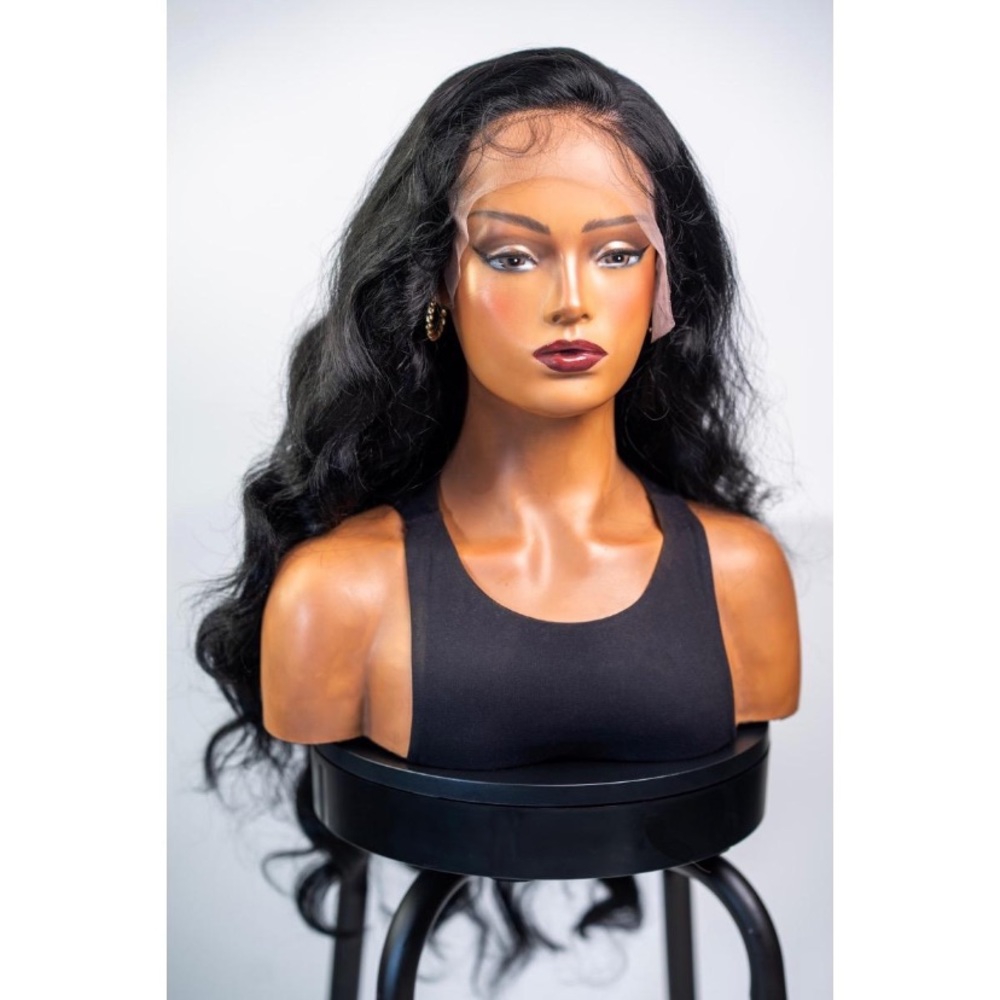Elegant Black Lace Front Wig